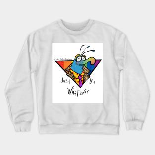 Rainbow pride whatever puppet weirdo Crewneck Sweatshirt